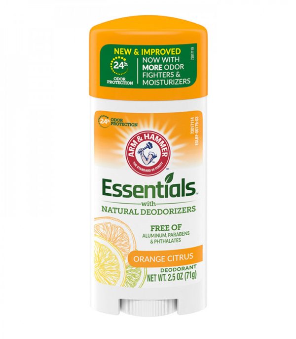 Arm & Hammer Essentials Solid Deodorant Orange Citrus 2.5 oz Sale