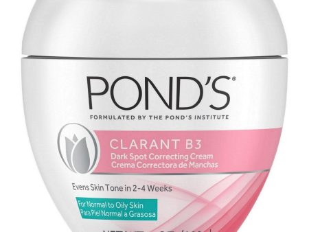 Pond s Clarant B3 Dark Spot Correcting Cream Oily Skin 7 oz Discount