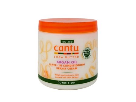 Cantu Shea Butter Argan Oil Leave-In Conditioning Repair Cream 16 oz Fashion