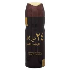 LATTAFA BODY SPRAY 24 CARAT 200ML Online now