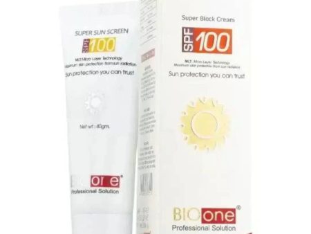 Bio One SPF 100 Sunblock | Maximum Protection for Sensitive Skin Sale