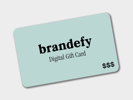 Brandefy Digital Gift Card Fashion