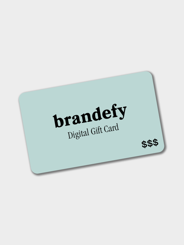 Brandefy Digital Gift Card Fashion