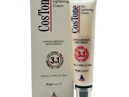 CosTone Skin Lightening Cream 30g - Hypoallergenic & Non-Greasy - Dermatologists.pk Supply