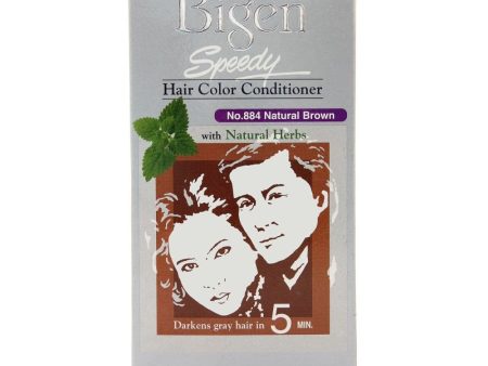 BIGEN SPEEDY HAIR COLOR NATURAL BROWN 884 Sale