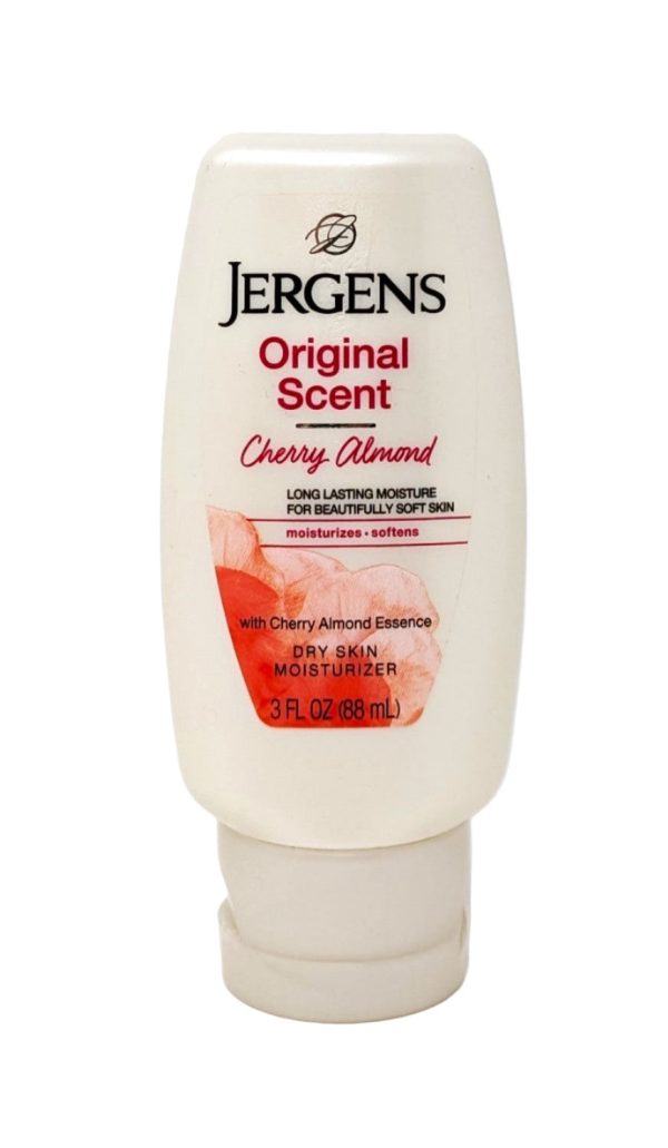 Jergens Dry Skin Moisturizer Original Scent Cherry Almond 3 oz Fashion