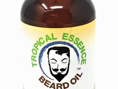 Tropical Essence Beard Oil with Coconut Oil 4 oz on Sale