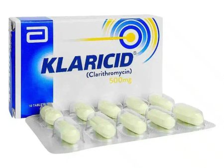 Klaricid Tablets 500mg (Pack of 10) - Clarithromycin for Bacterial Infections - Dermatologists.pk For Discount