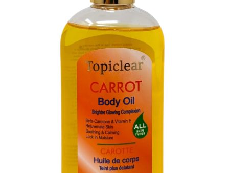 Topiclear Carrot Body Oil 8.45 oz Hot on Sale