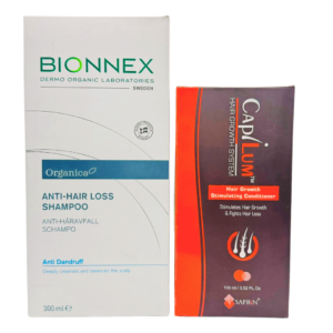 Dandruff Control Duo Discount Box: Bionnex Shampoo & Capilum Conditioner (Dermatologists.pk) For Cheap