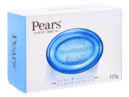 PEARS PURE & GENTLE SOAP BLUE 125GM on Sale