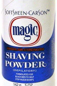 Magic Shaving Powder Regular Strength (Blue) 5 oz Online now