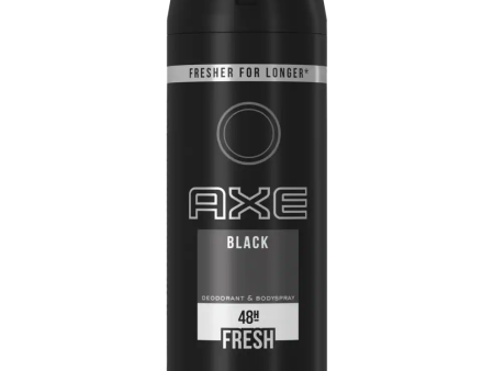 AXE BODY SPRAY BLACK 150ML Online now