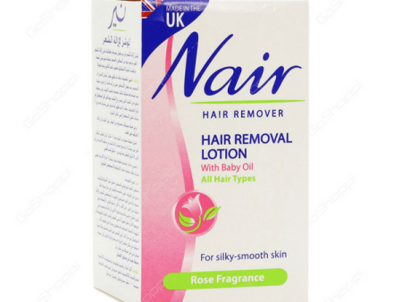 NAIR HAIR REMOVER LOTION ROSE 120ML Sale