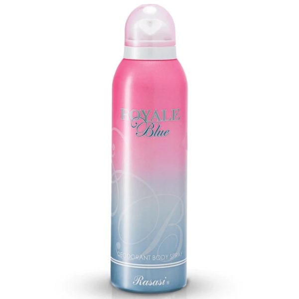 RASASI BODY SPRAY ROYALE BLUE WOMEN 200ML For Cheap