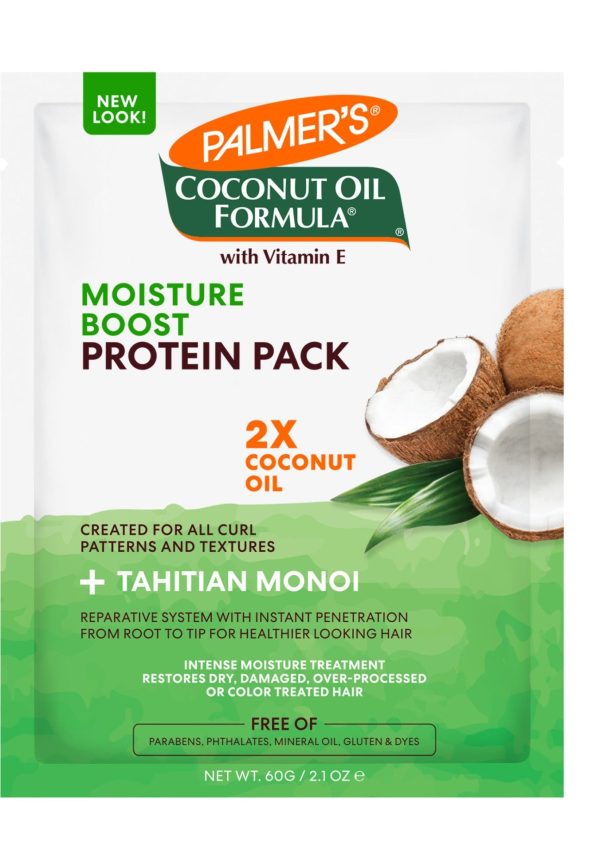 Palmer s Coconut Oil Formula Moisture Boost Protein Pack 2.1 oz Hot on Sale