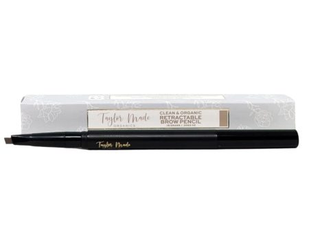 Taylor Made Organics Clean & Organic Retractable Brow Pencil Deep Taupe 0.18 Grams Online