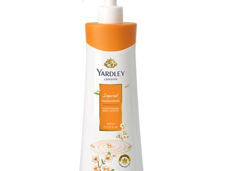 YARDLEY BODY LOTION SANDALWOOD 400ML Discount