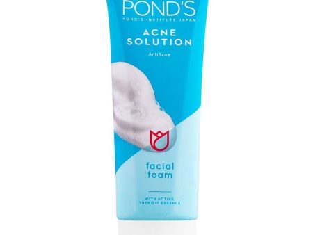 PONDS FACE WASH ACNE SOLUATION 100GM Fashion