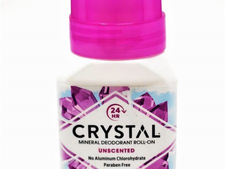 Crystal Mineral Deodorant Roll-On Unscented 2.25 oz Cheap