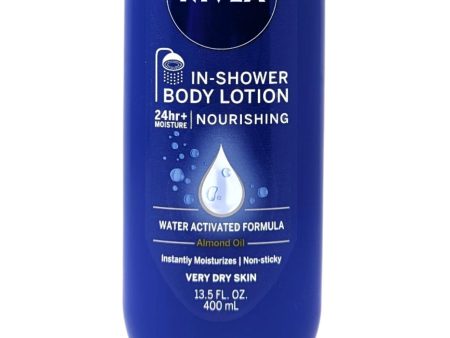 Nivea In-Shower Body Lotion Nourishing 13.5 oz on Sale