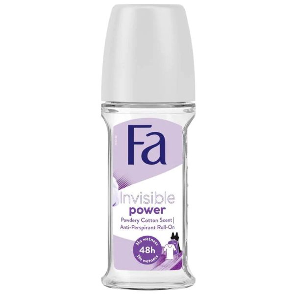 FA ROLL ON INVISIBLE POWER 50ML Hot on Sale