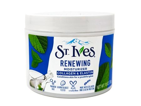 St. Ives Renewing Moisturizer Collagen & Elastin 10 oz Discount