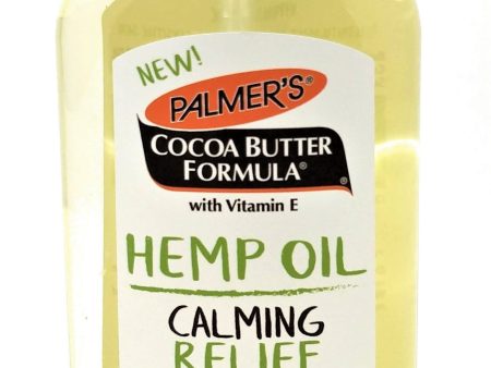 Palmer s Cocoa Butter Formula Hemp Oil Calming Relief Body Oil 5.1 oz Online