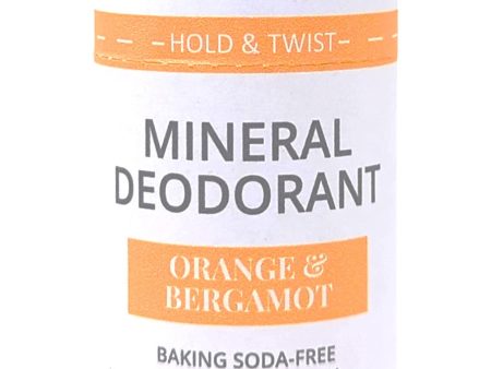 J&L Naturals Mineral Deodorant Orange & Bergamot 3 oz Hot on Sale