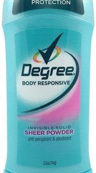 Degree Women Invisible Solid Anti-Perspirant Deodorant Sheer Powder 2.6 oz. Fashion