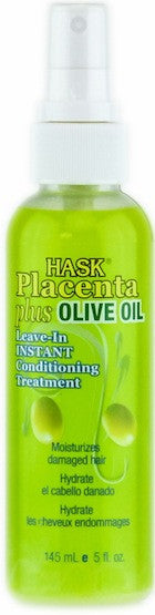 Hask Placenta Plus Olive Oil Leave-In Instant Conditioning Treatment 5 oz. For Sale