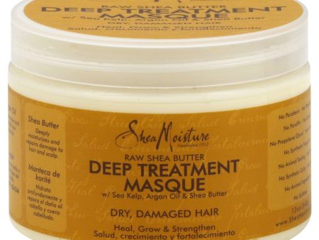 Shea Moisture Raw Shea Butter Deep Treatment Masque 12 oz Hot on Sale