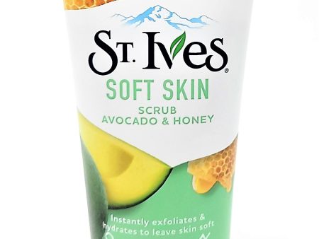 St. Ives Soft Skin Scrub Avocado & Honey 6 oz Discount