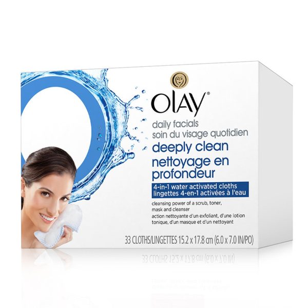 Olay Daily Facials Gentle Clean, 33 cloths For Discount