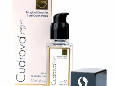 Cudrova Synergy Magical Drops Serum No. 9 for Open Pores & Even Skin Tone (30ml) - Made in Canada Cheap