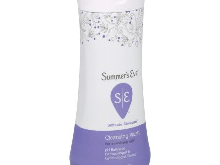 Summer s Eve Feminine Wash For Sensitive Skin Delicate Blossom 15 oz Online Hot Sale