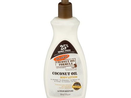 Palmer s Coconut Oil Formula Coconut Oil Body Lotion 17 oz Bonus Size on Sale