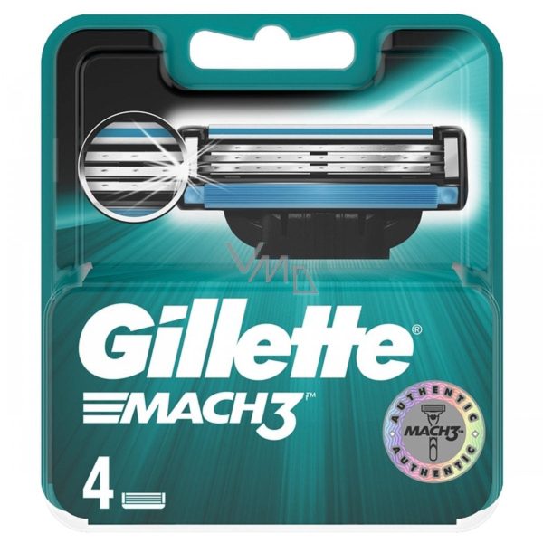 GILLETTE MACH3 BLADE 4IN1 REFILL Supply