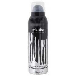 RASASI BODY SPRAY RELATION MEN 200ML For Sale