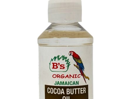 B s Organic Jamaican Cocoa Butter Oil 4 oz Online Hot Sale