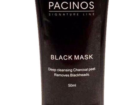 Pacinos Shave System Black Mask Deep Cleansing Peel 50 ml Hot on Sale