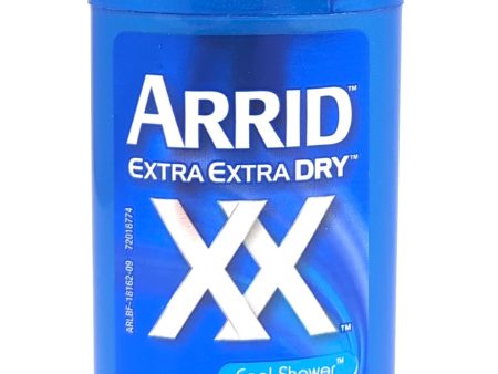 Arrid XX Solid Antiperspirant Deodorant Cool Shower 2.7 oz Hot on Sale