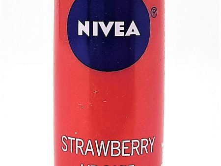 Nivea Strawberry Lip Care 0.17 oz For Discount