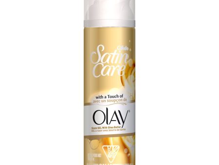 Gillette Satin Care with a Touch of Olay Shave Gel 7 oz Online Sale