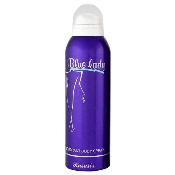 RASASI BODY SPRAY BLUE LADY 200ML For Cheap