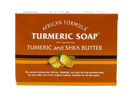 African Formula Tumeric and Shea Butter Soap 3.5 oz For Sale