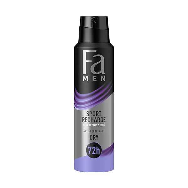 FA MEN BODY SPRAY SPORT RECHARGE 200ML Discount