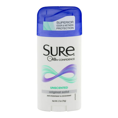 Sure Original Solid Antiperspirant Unscented 2.7 oz Cheap