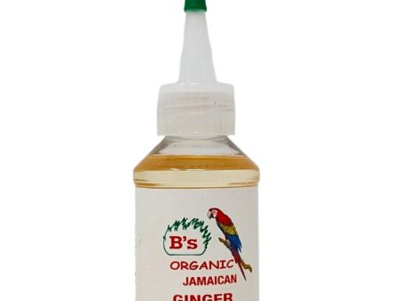 B s Organic Jamaican Ginger Oil 4 oz Online Sale