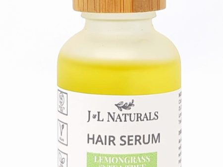 J&L Naturals Hair Serum Lemongrass & Tea Tree 1 oz on Sale